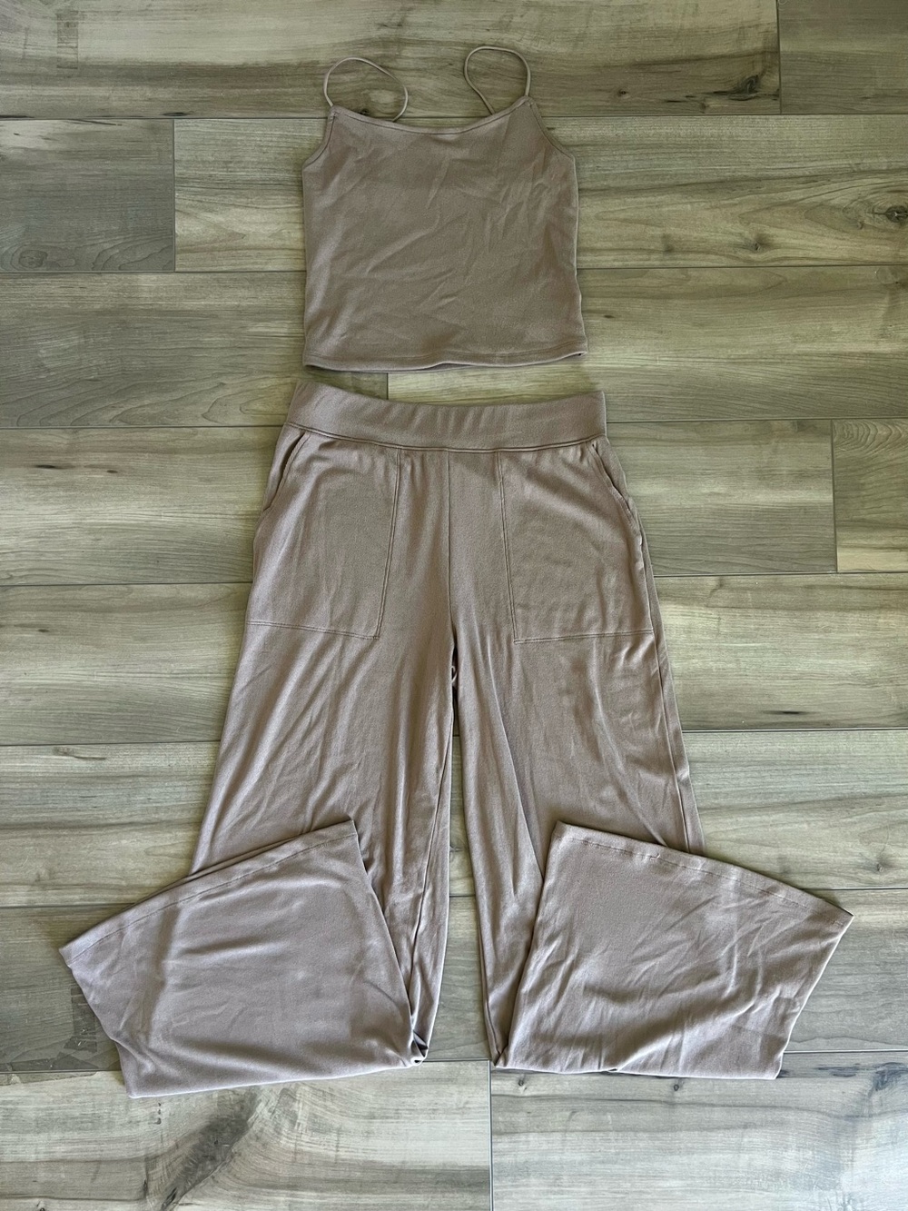 American Eagle Plush Cami PJ Set